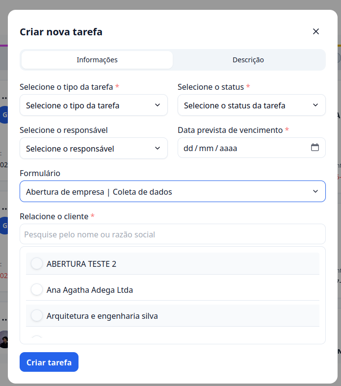 Exemplo descrito acima